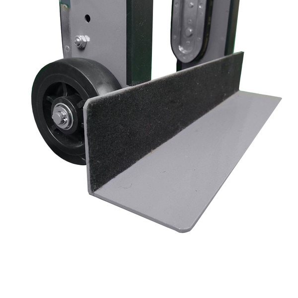 24 inch by 5 inch Aluminum Carpeted Nose Plate